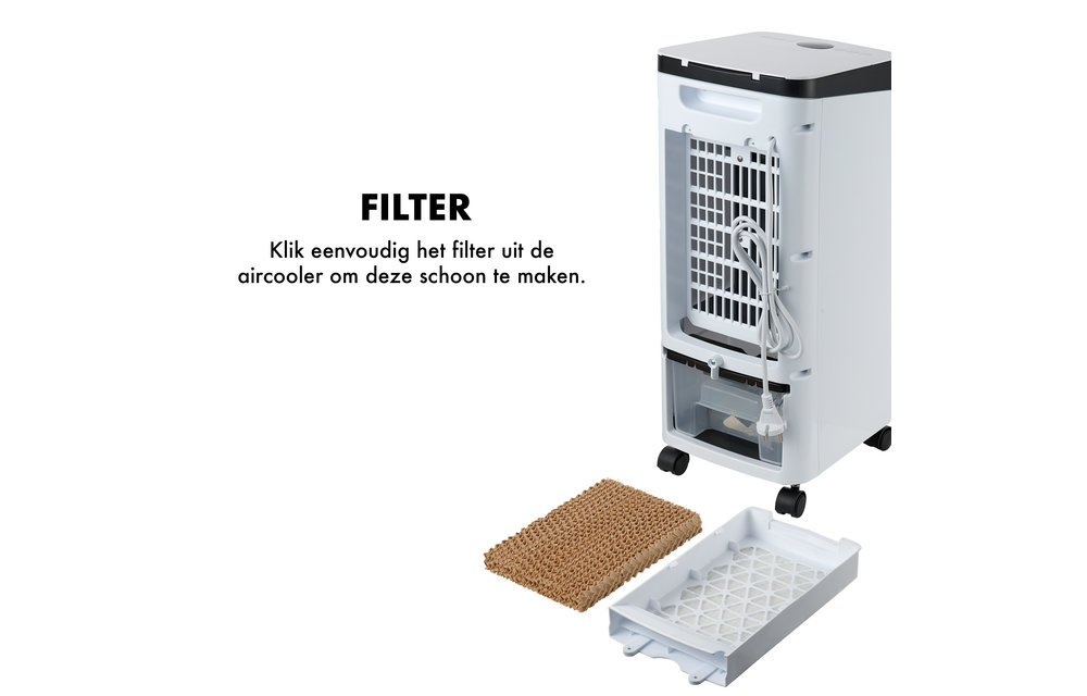 MOA Luchtkoeler - Aircooler - Koeler inclusief afstandsbediening - 202DLR