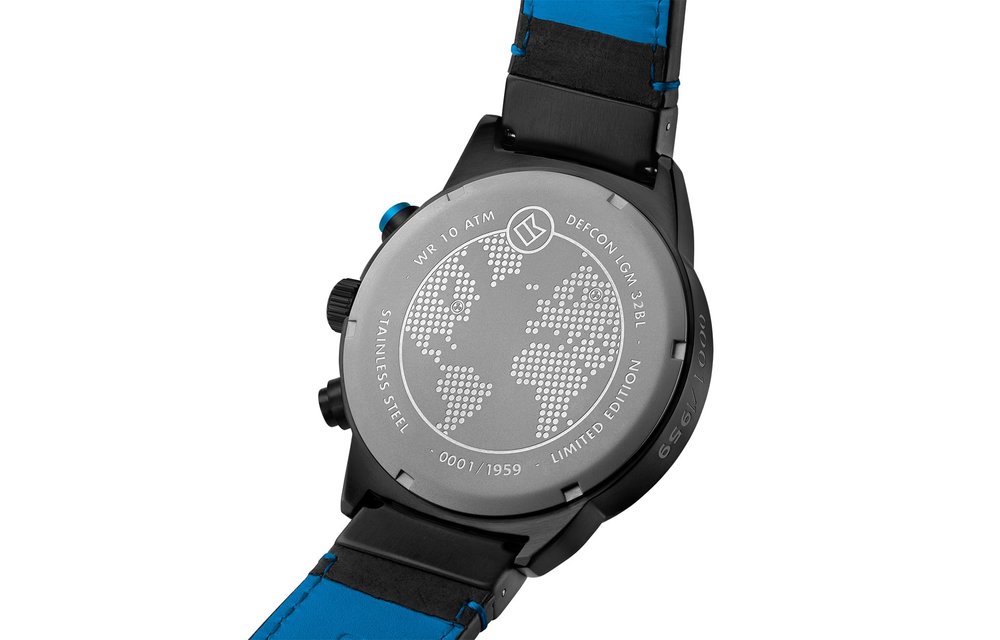 Alpha Sierra Defcon LGM32BL - Herenhorloge - Ø 46 mm - Limited Edition