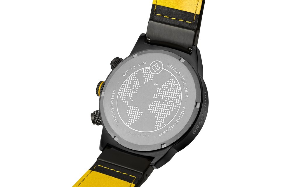 Alpha Sierra Defcon LGM34YL - Herenhorloge - Ø 46 mm - Limited Edition