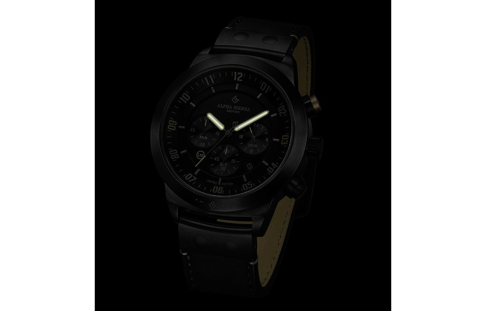 Alpha Sierra Defcon LGM32YL - Herenhorloge - Ø 46 mm - Limited Edition