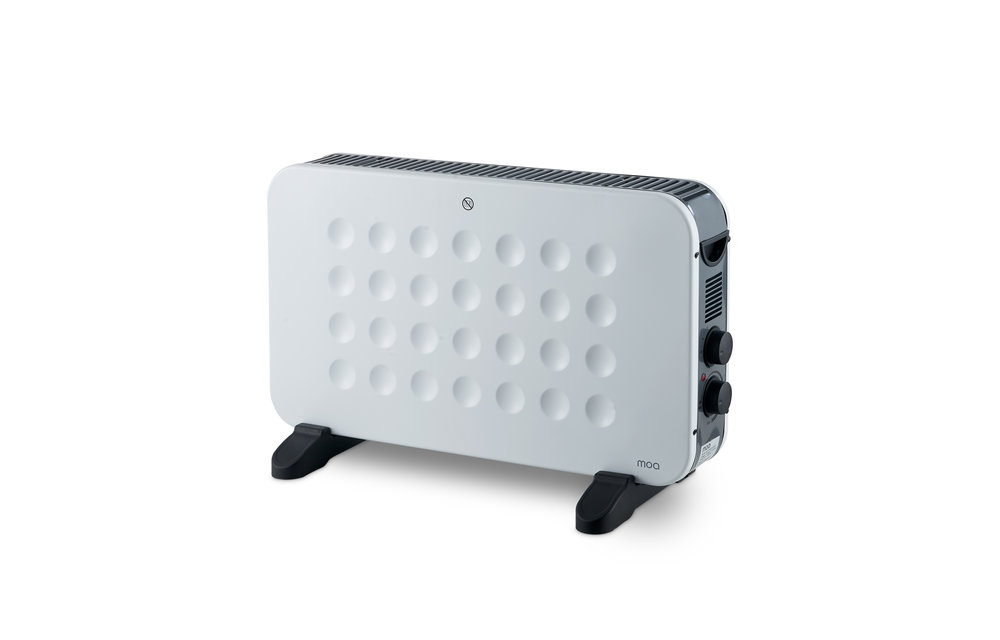 MOA Elektrische Verwarming - Convector kachel - Portable Heater - 2000 watt - PH01W
