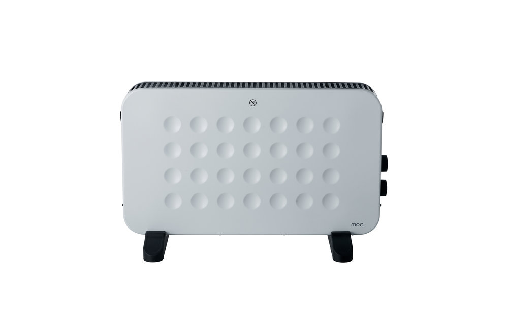 MOA Elektrische Verwarming - Convector kachel - Portable Heater - 2000 watt - PH01W