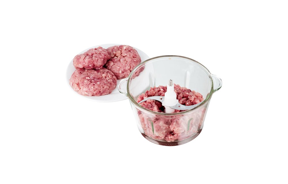 MOA Hakmolen XL - Food Chopper - 2 liter glazen kom - 4 messen - FC360