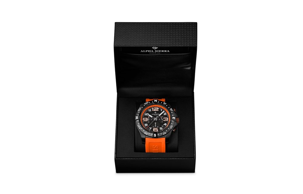 Alpha Sierra Vulcan 2308BB - Herenhorloge - Ø 45 mm - Copy