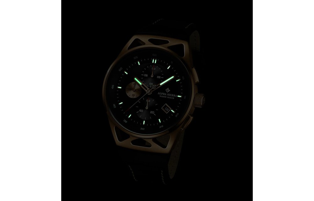 Alpha Sierra Widowmaker 930GB- Herenhorloge - Ø 43 mm