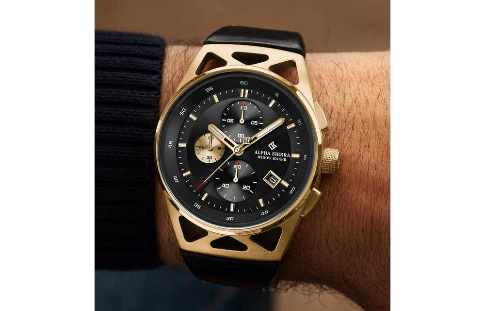 Alpha Sierra Widowmaker 930GB- Herenhorloge - Ø 43 mm