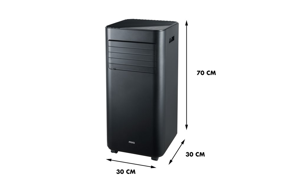 MOA Mobiele Airco - Airconditioning met WiFi en App - Inclusief Verwarmingsfunctie - 9000 BTU - A010B