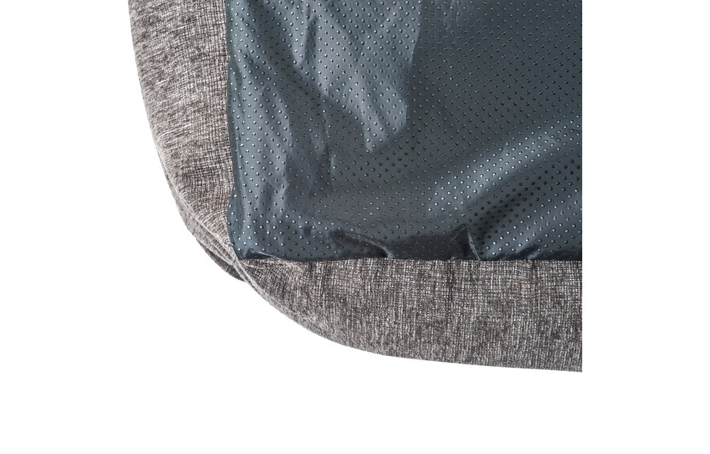 Kustaa Hondenmand - 105x80CM - Wasbaar - Antislip - Superzacht - Maat XXL - Donkergrijs