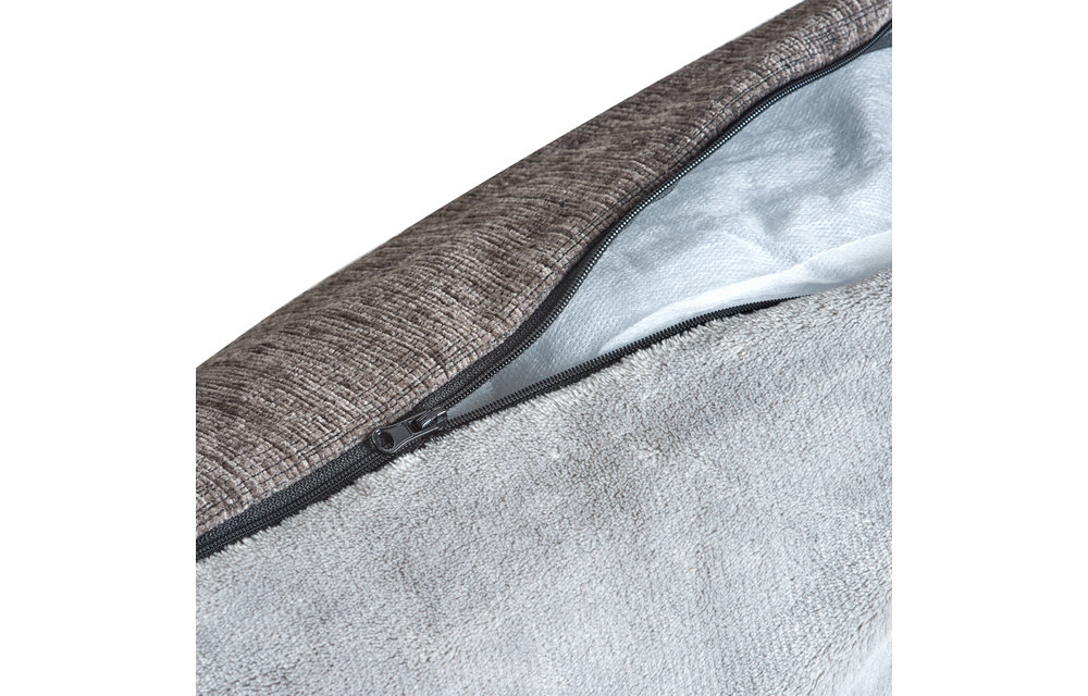 Kustaa Hondenmand - 105x80CM - Wasbaar - Antislip - Superzacht - Maat XXL - Donkergrijs