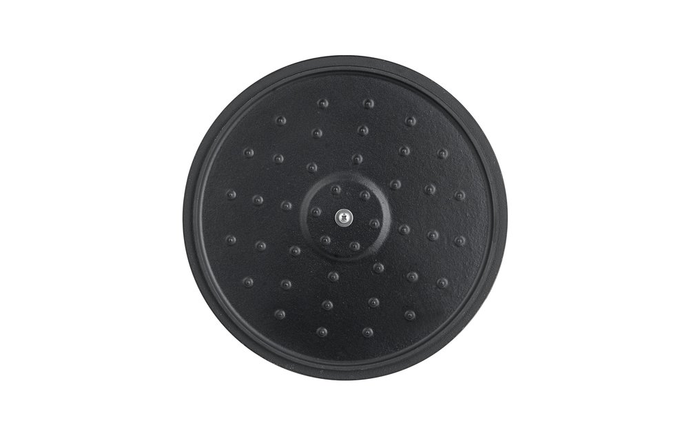 Pre-order MOA Gietijzeren Braadpan - 26CM - Rond - Ook voor inductie - Rood - MC26BR