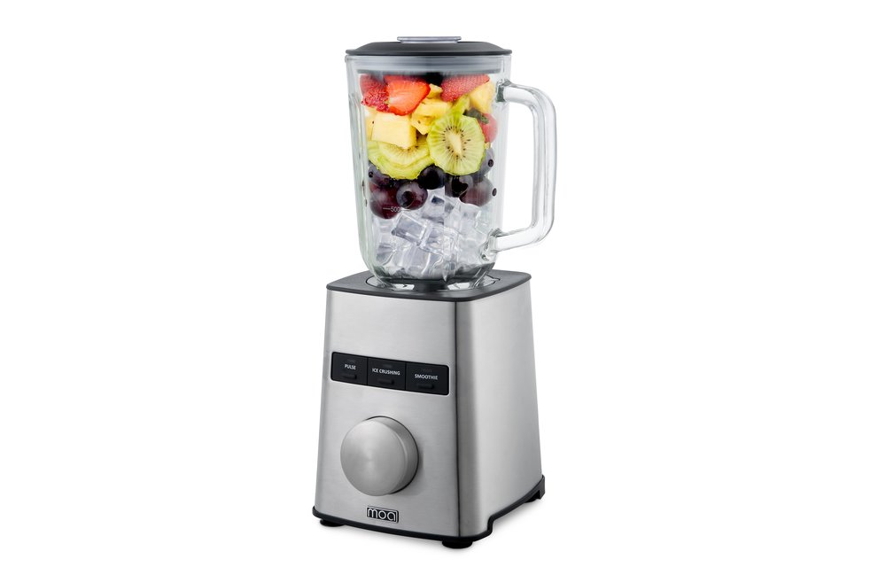MOA Krachtige Blender - Met glazen kan - 1,5 liter - 1000 Watt - TB70S
