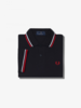 FRED PERRY Shirt Twin Tipped Navy/White