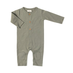 Nixnut Butt Onesie - Wild Green