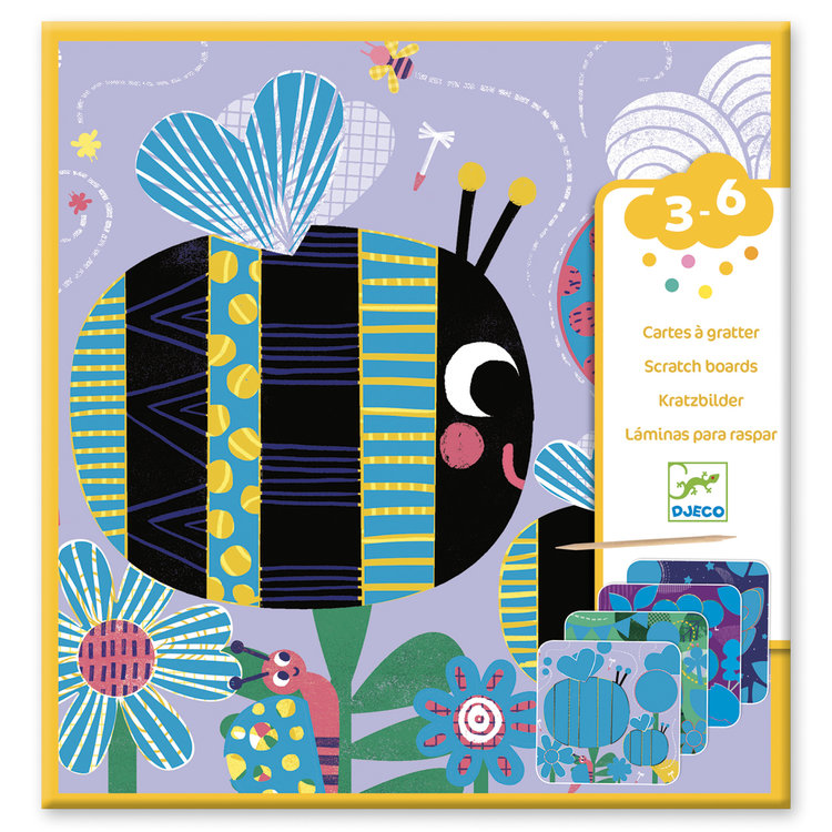 Djeco Kraskaart -  Insecten