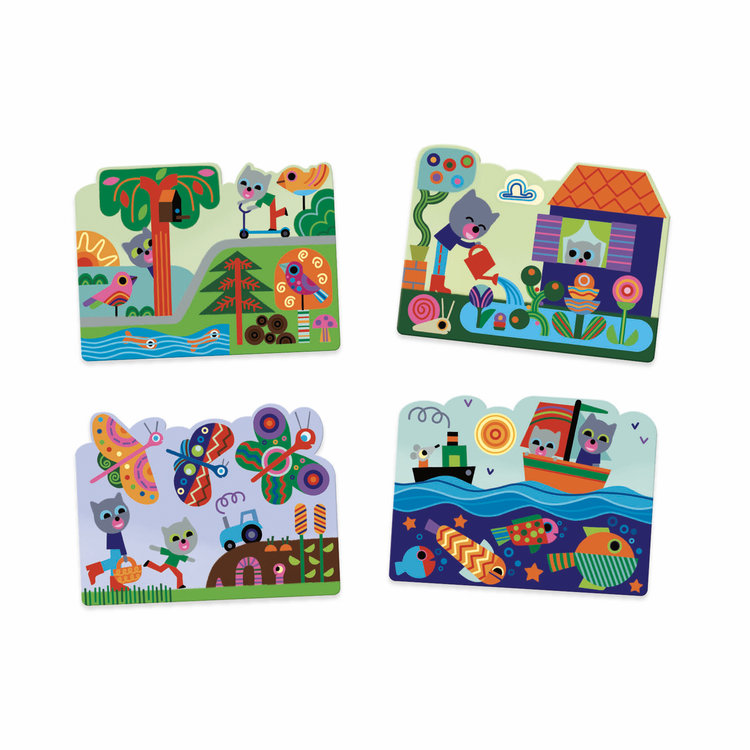 Djeco Djeco Kleuren met water -  Buiten