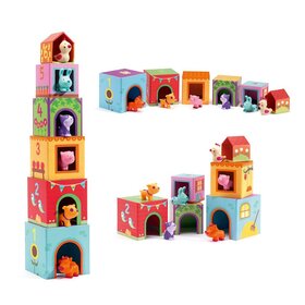 Djeco Djeco Blokkentoren - boerderij