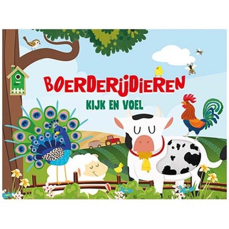 Lantaarn Publishers Kijk en voel - Boerderijdieren