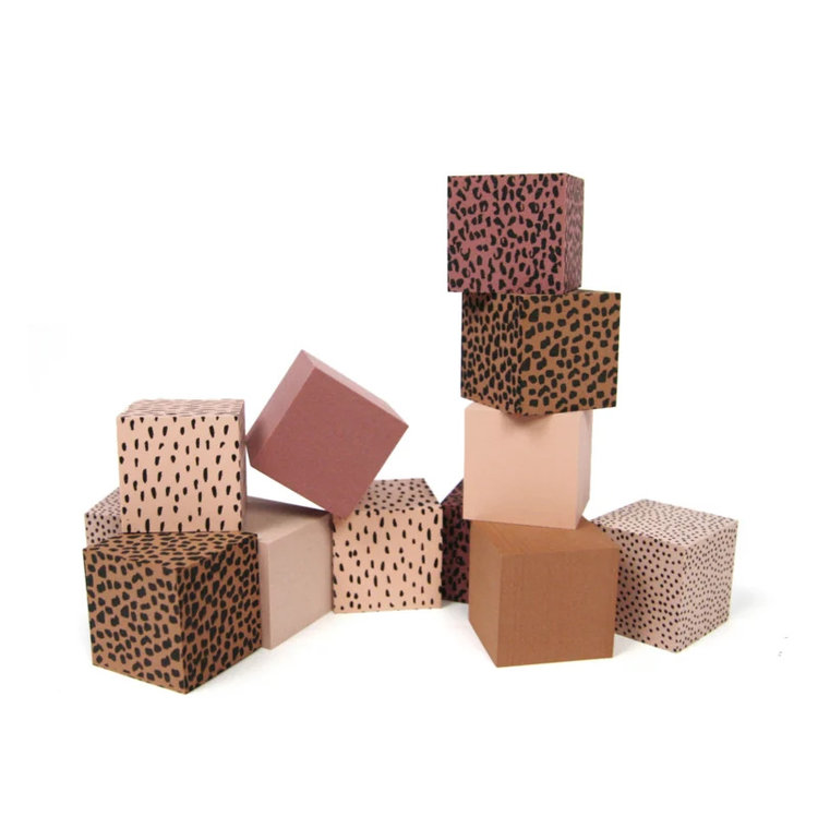 VanPauline Foam blocks in bewaarzak (pink)