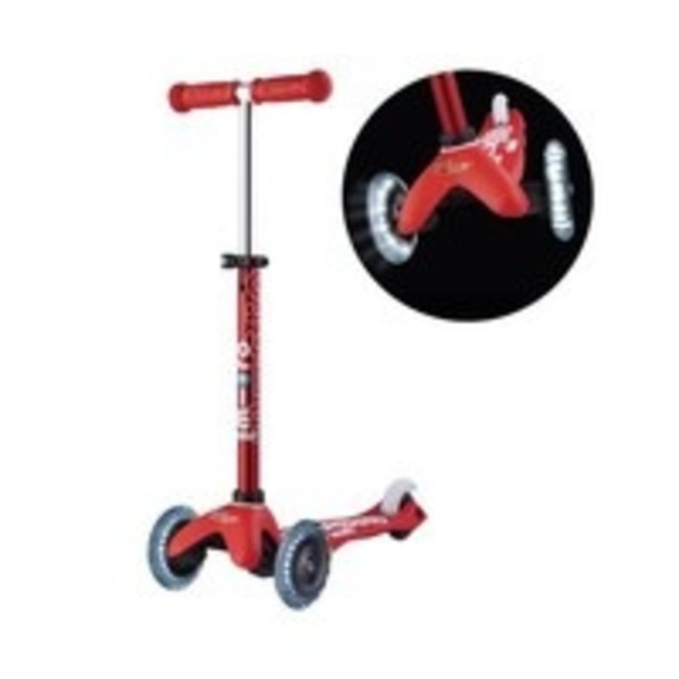 Micro step Mini Micro Step Deluxe Rood LED