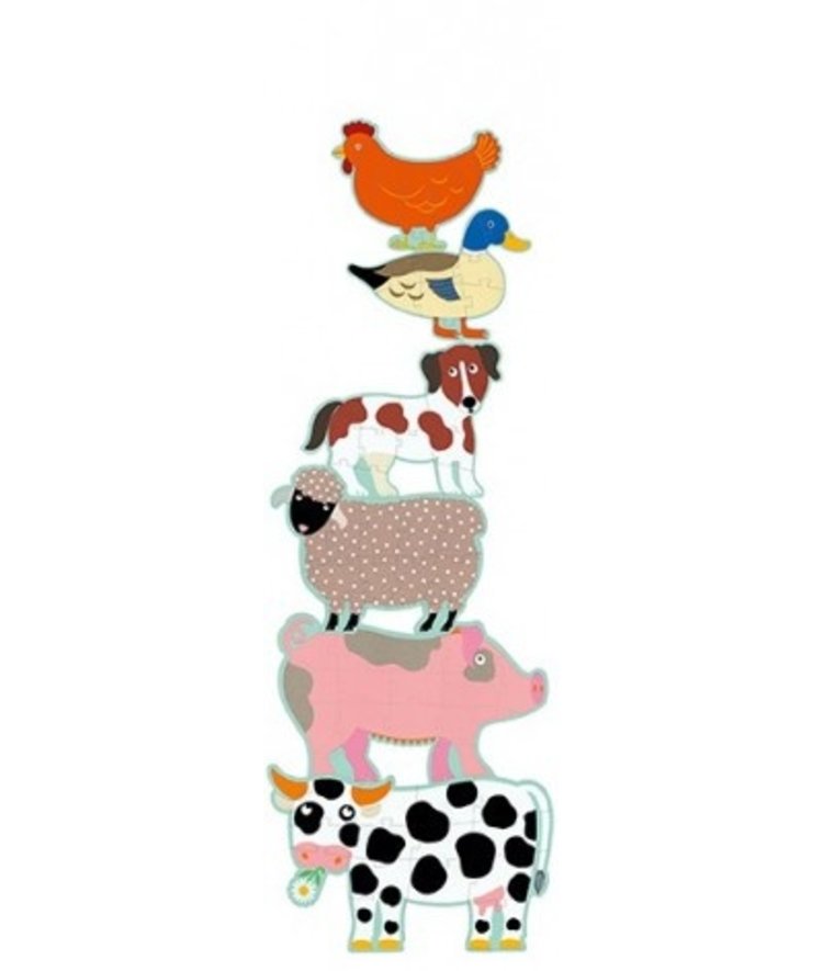 Djeco Puzzel - Honore & ses amis