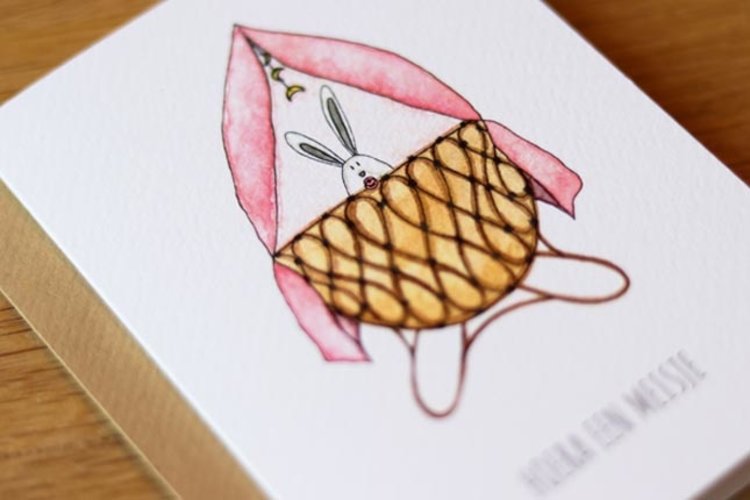 Juulz Kaart - Hoera een meisje