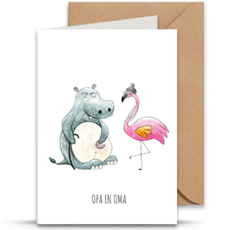 Juulz Kaart - Opa en Oma