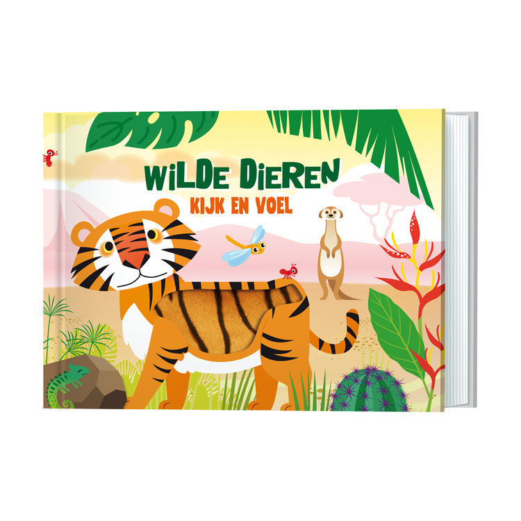 Lantaarn Publishers Kijk en voel - Wilde dieren