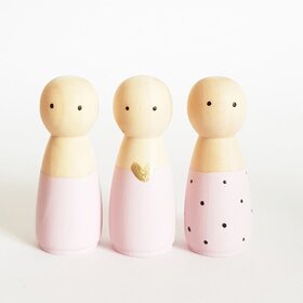 Sweet Petite Jolie Basic vrouw/meisje - Licht roze