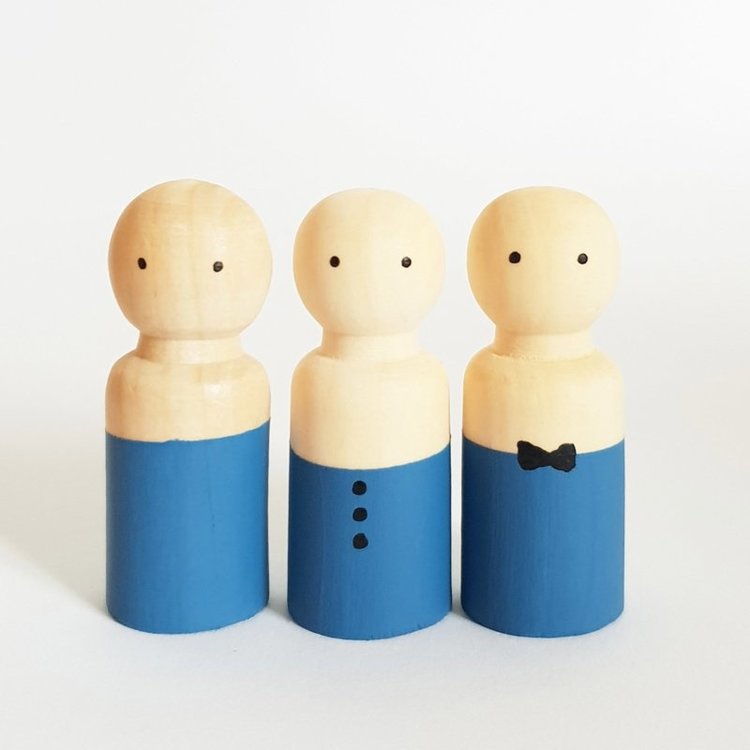 Sweet Petite Jolie Basic man/jongen - Blauw