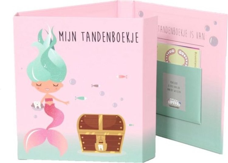Tandenpret - Tandenboekje Zeemeerminnen