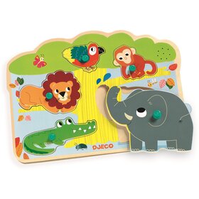 Djeco Djeco puzzle - geluid Baobab