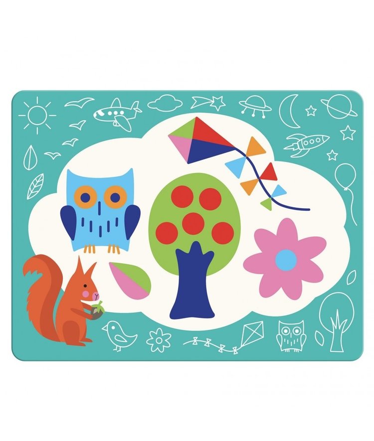 Djeco Djeco Kleuren met water -  Vlinder