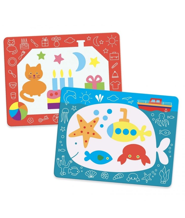 Djeco Djeco Kleuren met water -  Vlinder