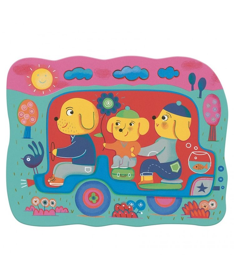 Djeco Djeco Kleuren met water -  Onderweg