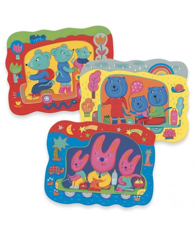 Djeco Djeco Kleuren met water -  Onderweg