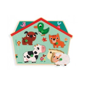 Djeco Djeco puzzle - geluid Ouaf Woof