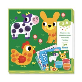 Djeco Kinderklei dieren - Rondjes uit klei