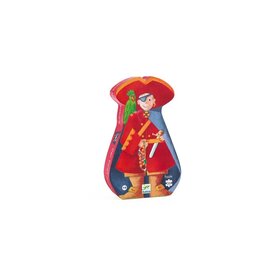 Djeco Puzzel  Piraat - Le pirate et son tresor (36 pcs)