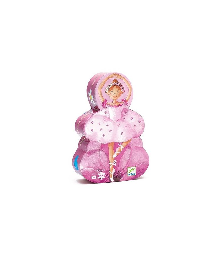 Djeco Djeco puzzel - La ballerine a la fleur (36 pcs)