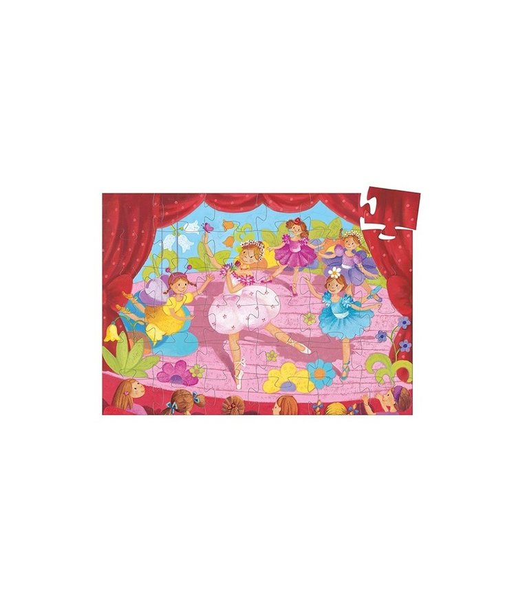 Djeco Djeco puzzel - La ballerine a la fleur (36 pcs)