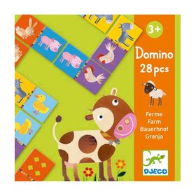 Djeco Domino Boerderij - Ferme