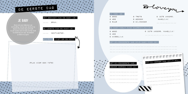 Lantaarn Publishers Leuk voor later - Baby's eerste jaar