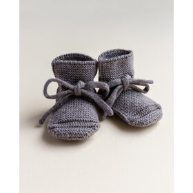 Hvid Booties 0-9M - Otter