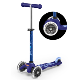 Micro step Mini Micro Step Deluxe blauw LED