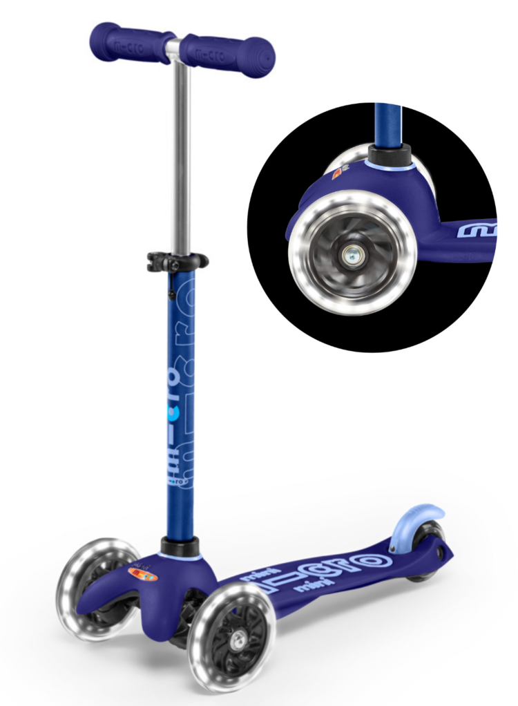 Micro step Mini Micro Step Deluxe blauw LED