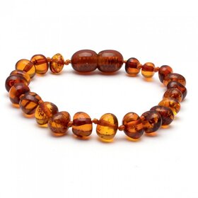 Amber Barnsteen Barnsteen armband - Cognac (14cm)
