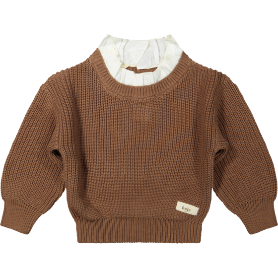 Baje Studio Cevio Sweater - Brown Cacao