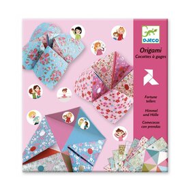 Djeco Origami Flip flap - Bloemen