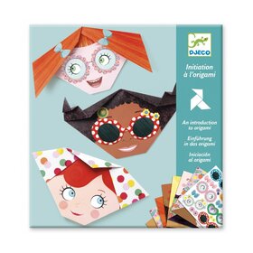 Djeco Origami - Grappige gezichten