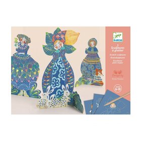 Djeco Krassen en vormgeven - Mooie jurken
